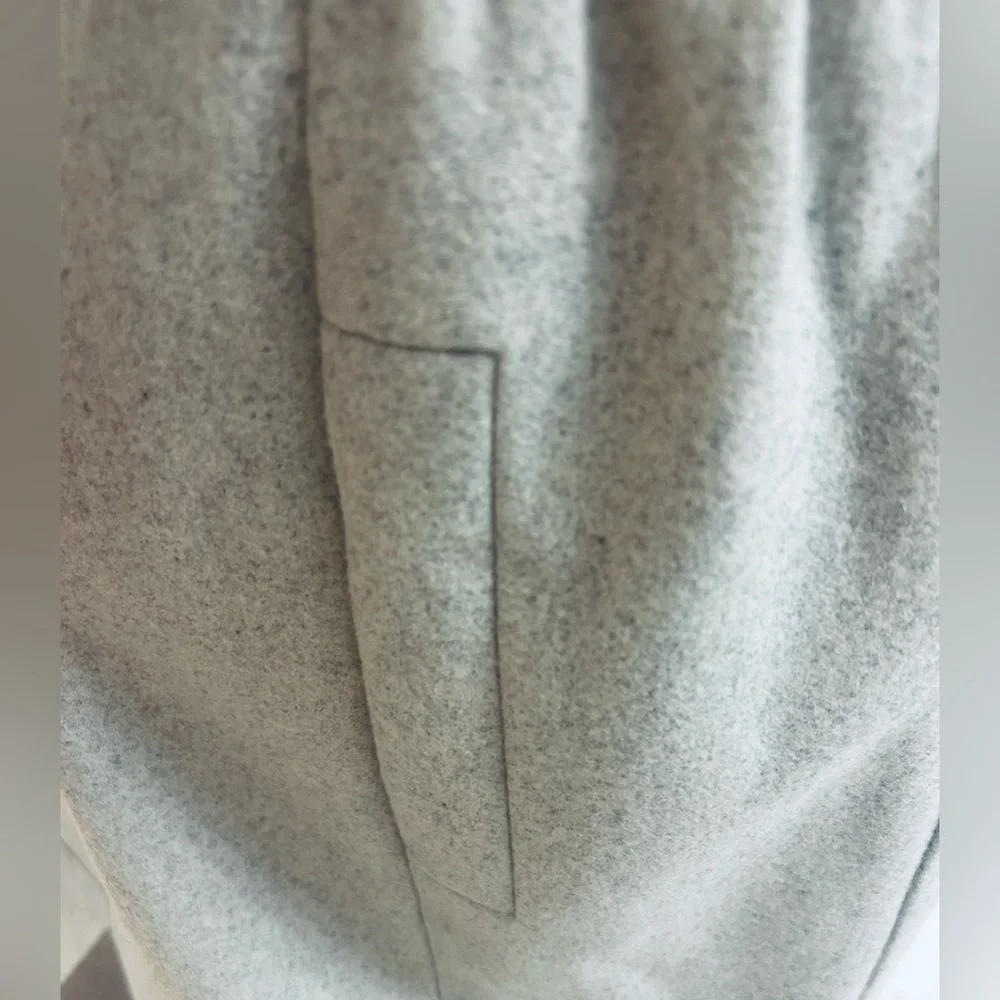 J. Crew Tailored Light Gray Coat - Picture 8 of 10